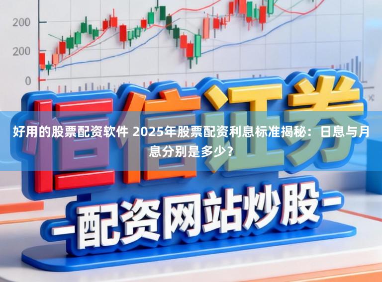 好用的股票配资软件 2025年股票配资利息标准揭秘：日息与月息分别是多少？